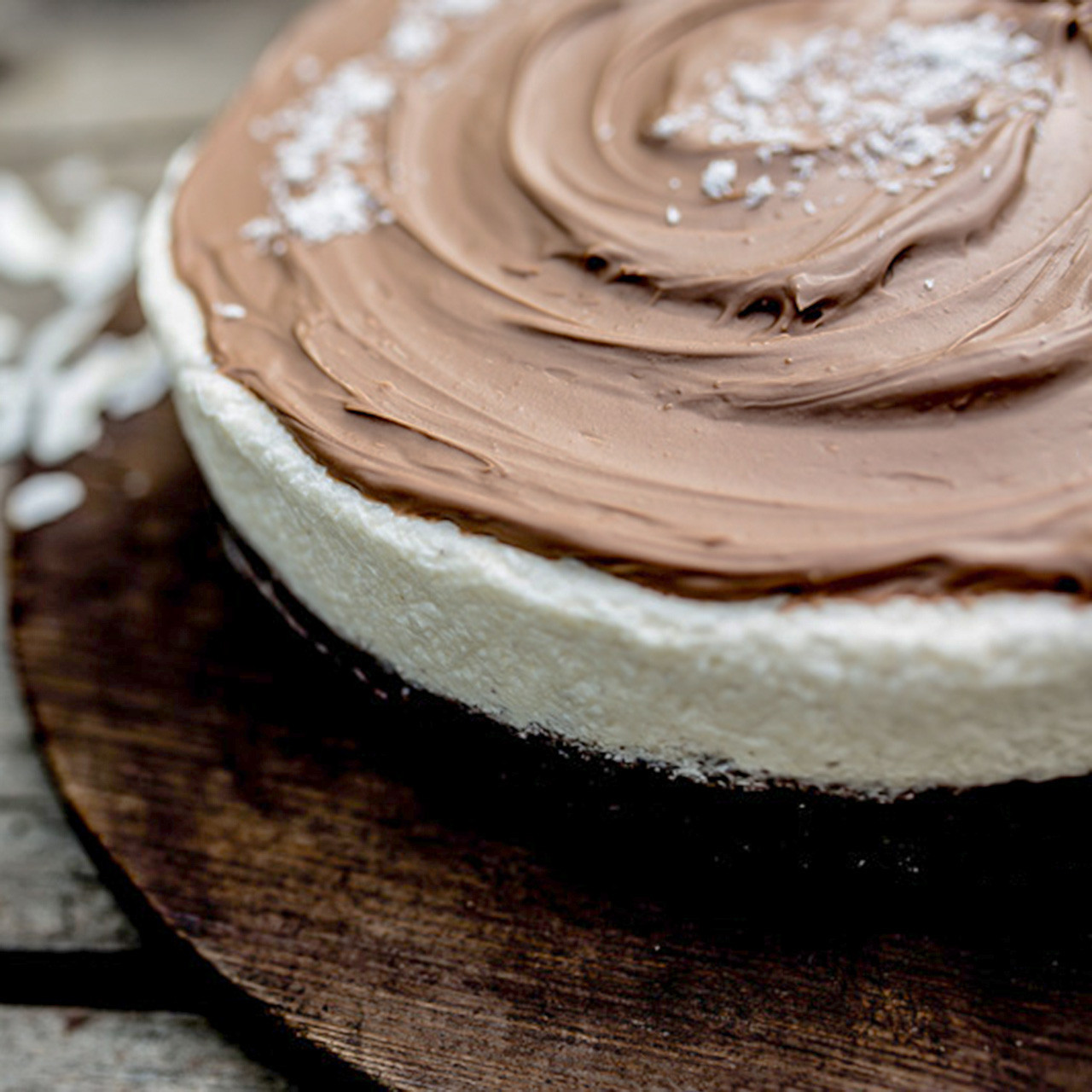 Ciasto bounty z kokosem i czekoladą