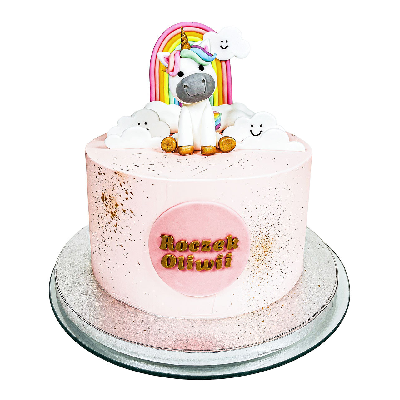 Tort Jednorożec figurka 3D