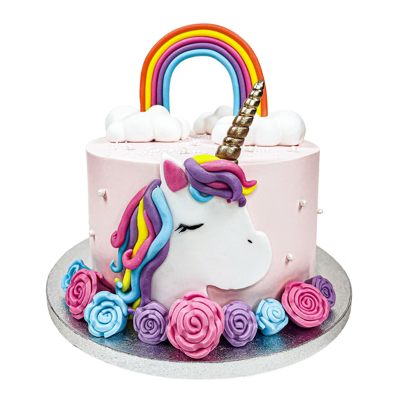 Tort Tęczowy jednorożec