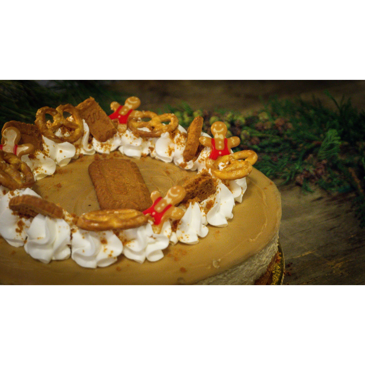 Ciasto sernik ciasteczkowy lotus