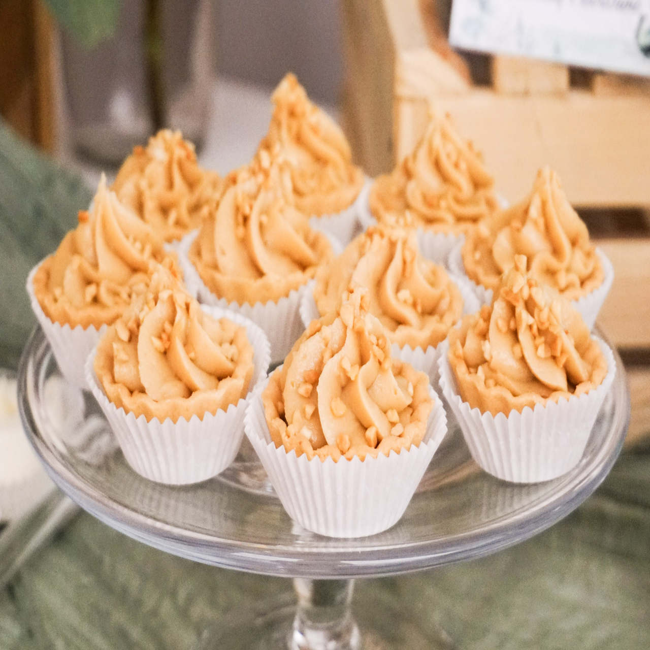 Mini tartaletka masło orzechowe - zestaw 15 sztuk