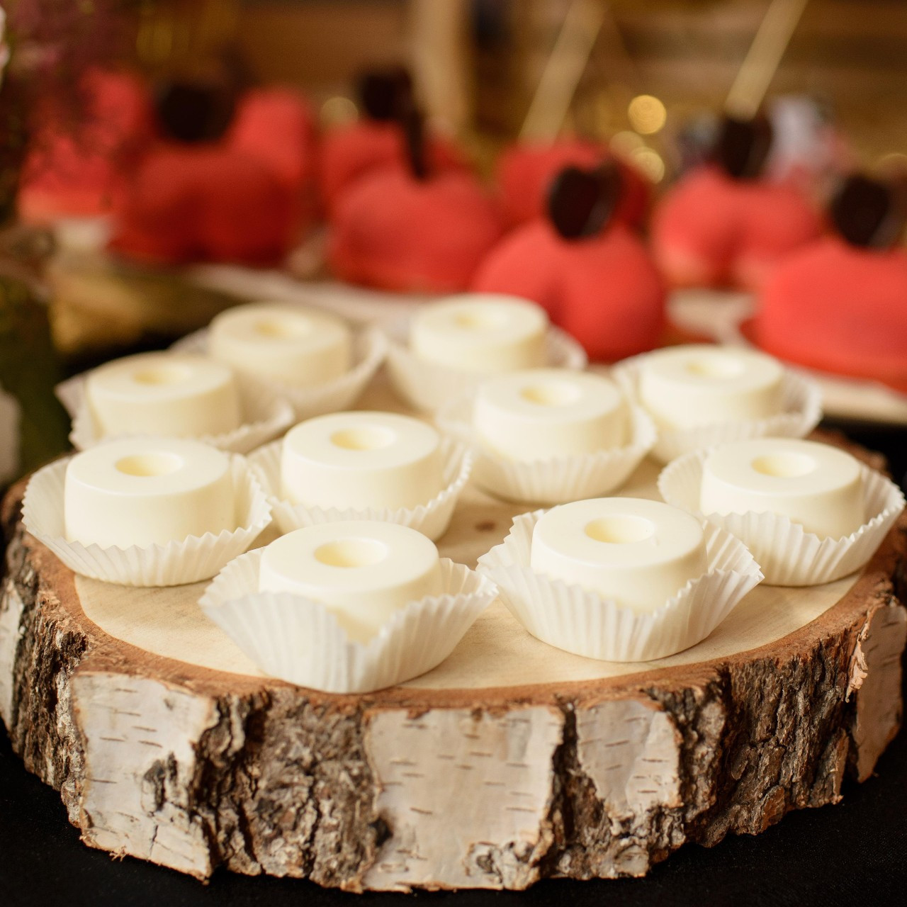 Mini serniczek na zimno wanilia - zestaw 15 sztuk