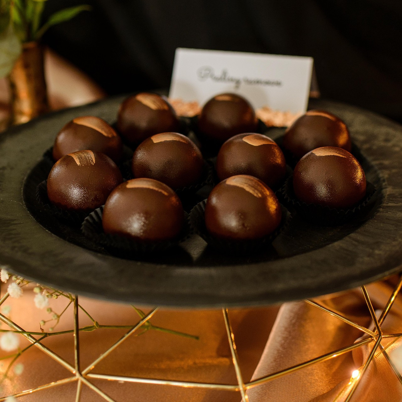 Pralina słony karmel - zestaw 15 sztuk