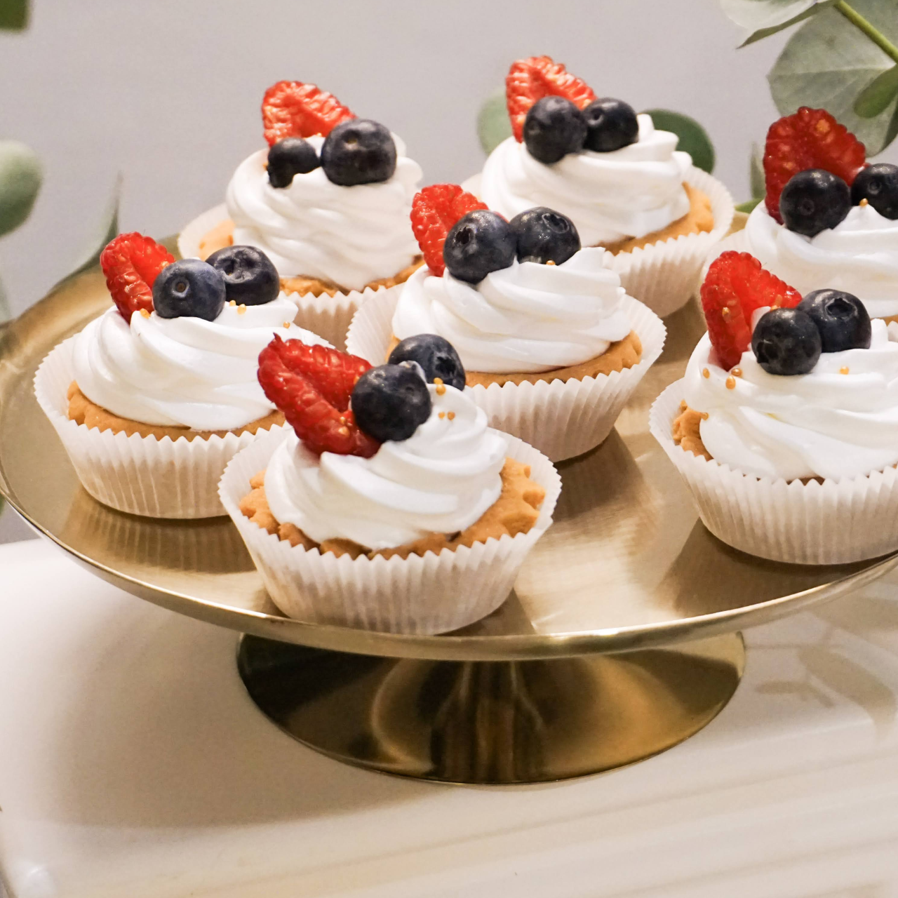 Krucha babeczka - zestaw 15 sztuk