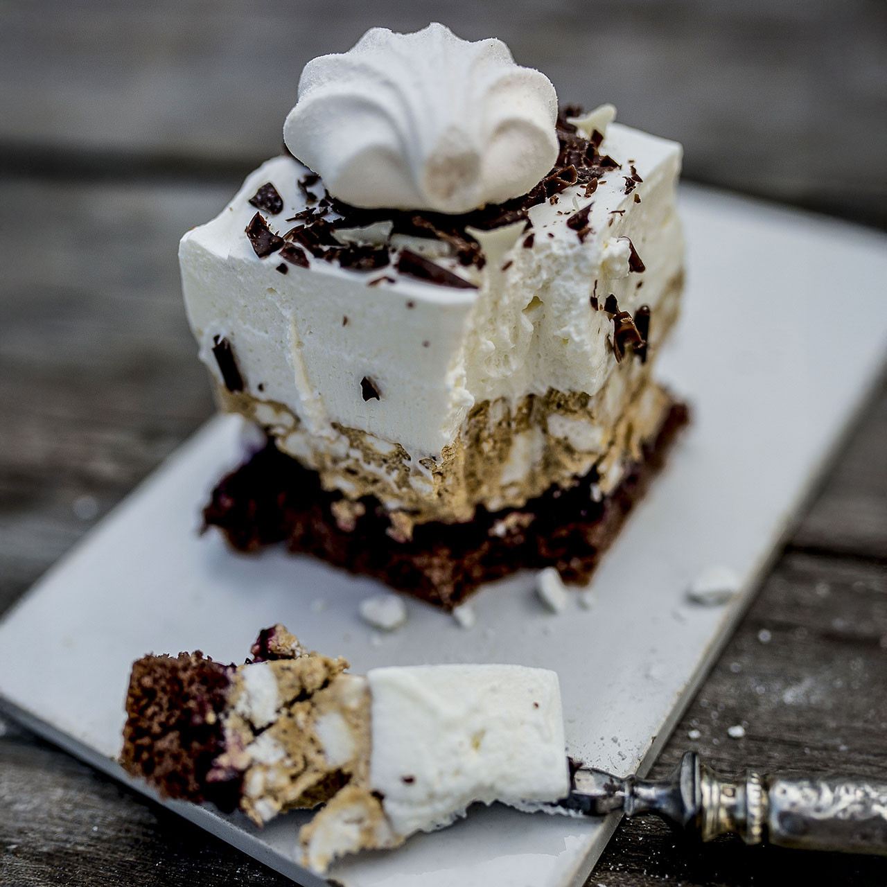 Ciasto kawowa chmurka