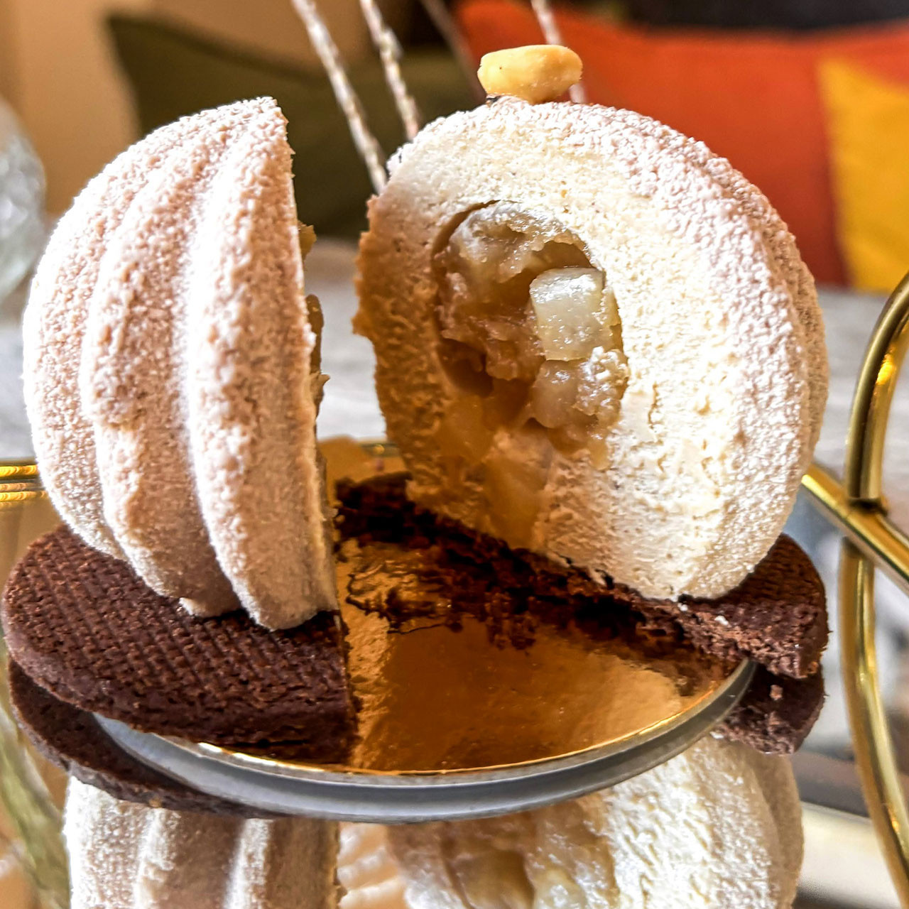 Monoporcja orzech laskowy z gruszką - zestaw 15 sztuk