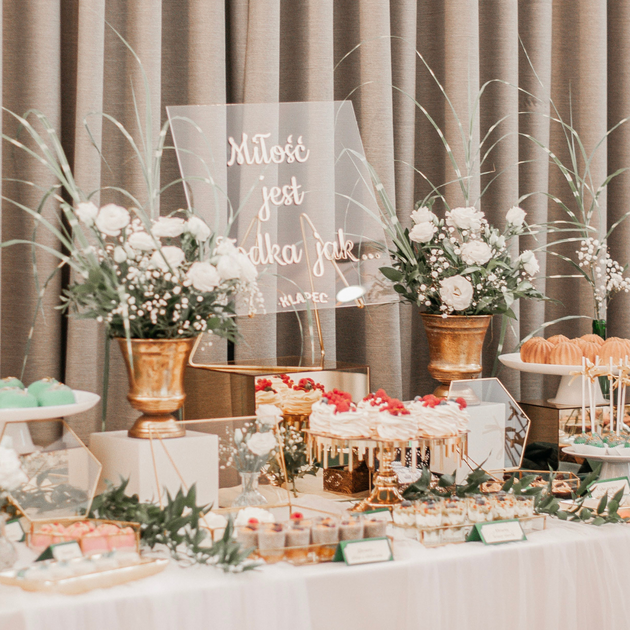 Słodki stół - Premium