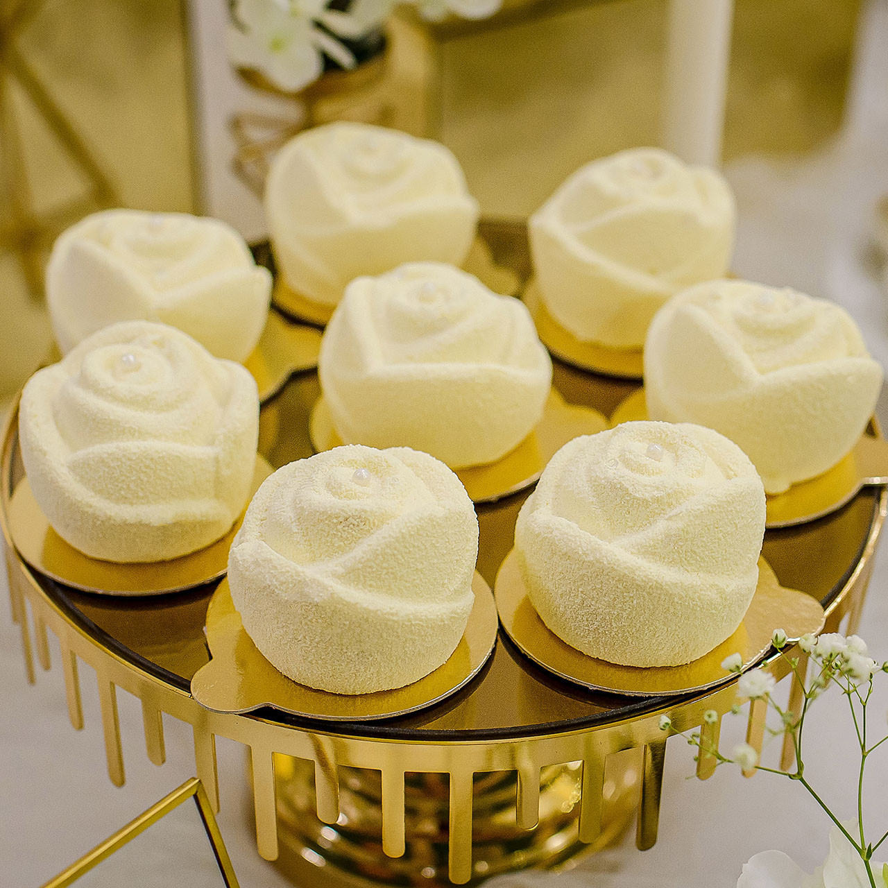 Monoporcja wanilia z truskawką - zestaw 15 sztuk