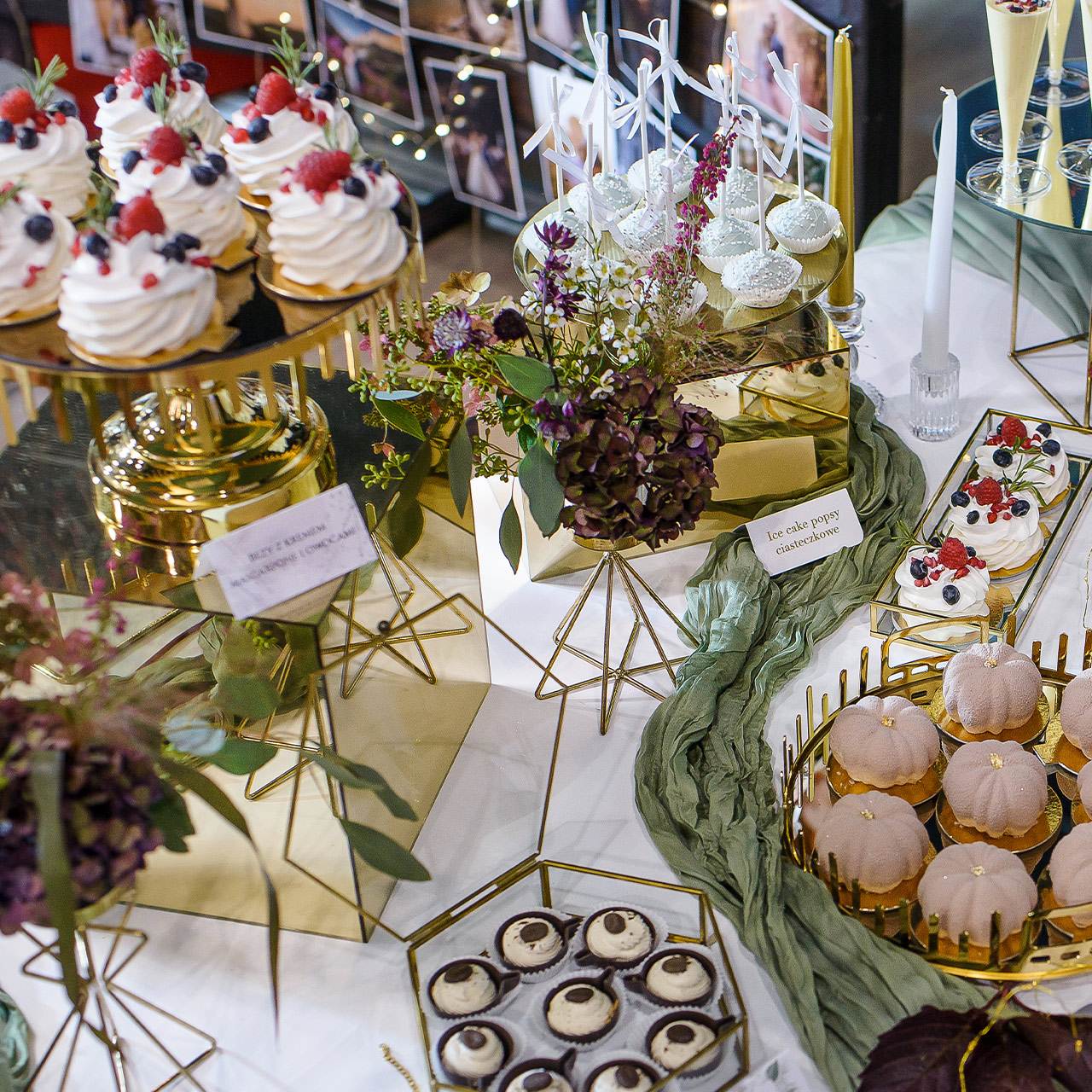 Oferta weselna cukierni Klapec – torty weselne i słodkie stoły w Gliwicach