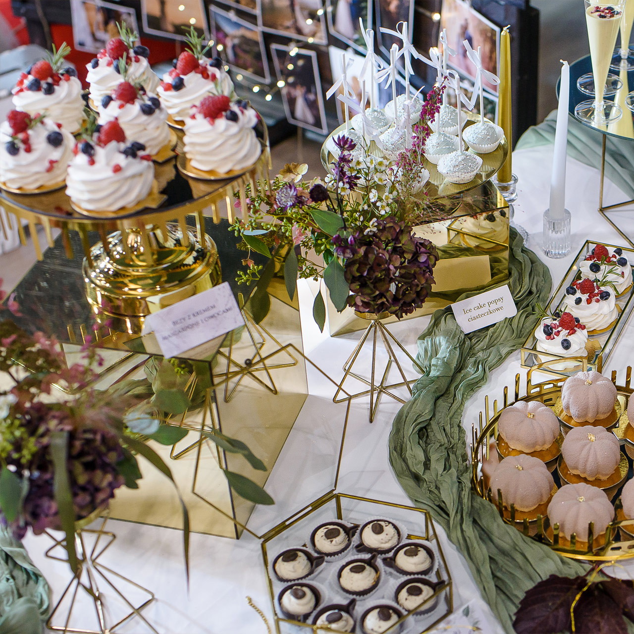 Słodki stół na wesele – oferta cukierni KLAPEC na Śląsku