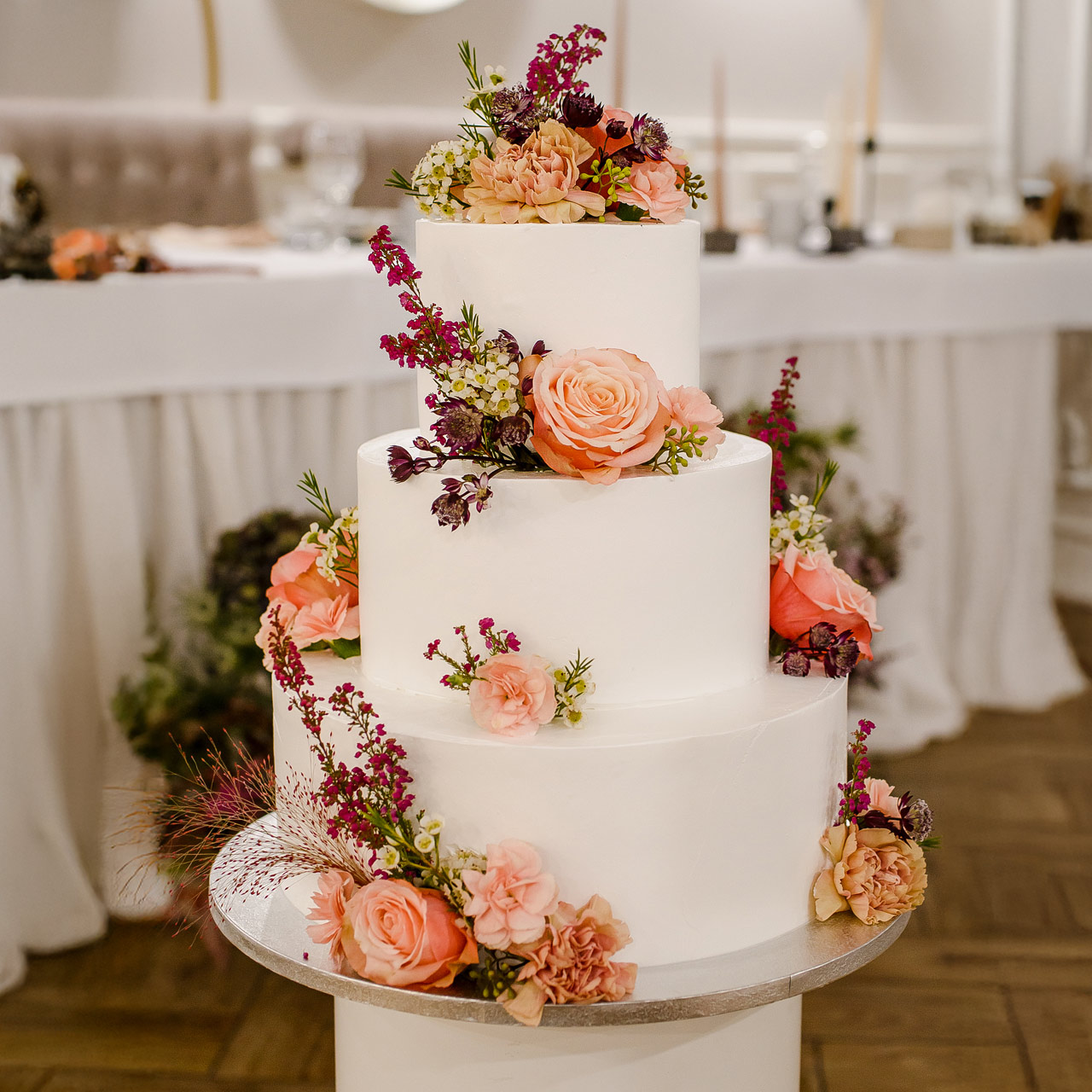 Tort weselny na zamówienie - ręcznie przygotowane torty ślubne Gliwice i okolice